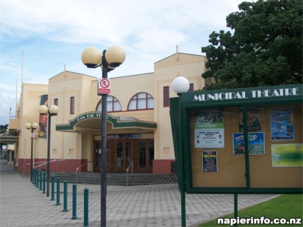 Napiers Art Deco Municpal Theatre and Pan Pac Foyer